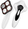 Depsoul Masseur Anti Cellulite Massage Minceur Appareil Cellulite, 4 TêTes De Massage Multifonctionnel Portable, Unisexe, Lifte, Resserre Et Masse La Peau (Blanc)