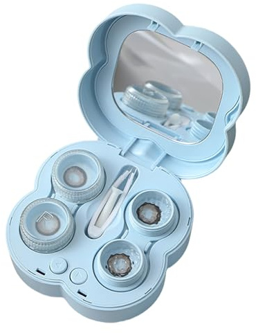 Weicher Linsenreiniger Automatische Reinigungsmaschine Für Empfindliche | Wasserdichte Aufbewahrungsbox Mit Täglicher Pflegefunktion Für Unisex Unterwegs