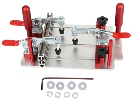 Aluminum Alloy Router Table Coping SLED Safety CLAMP for Woodworking Cutting Scene