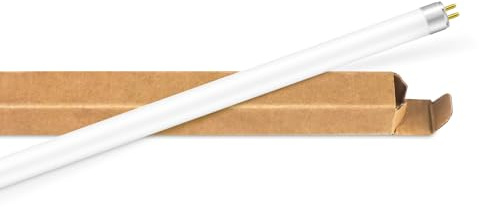 Ddlisu T5 14W Leuchtstoffröhre 549mm, G5 Sockel, CFL-Glühbirnen Kaltweiß 4000K, Energiesparende Leuchtstoffröhre, T5 Hocheffizienzlampen, für Notbeleuchtung und Lichtbänder, 1 Stück