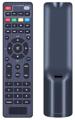 HZIME Ersatzfernbedienung für RED OPTICUM HD Sat Receiver AX S-Box PVR