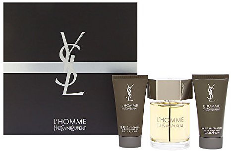 Yves Saint Laurent L 'Homme Set of Perfume, Duschgel und Aftershave Balsam, 200 ml