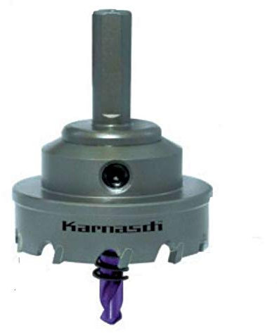 Karnasch KARNASCH Scie sauteuse avec métal dur, 38mm Diámetro, 12mm Longitud de Corte, 10mm Diámetro del Vástago, 2.2mm Ancho de Corte, 8 Dientes, 1