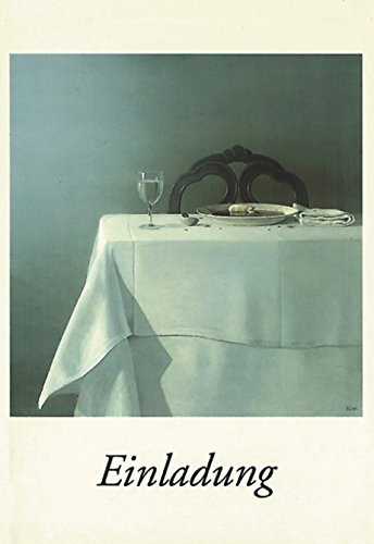 Inkognito Klappkarte mit Umschlag C6- (11,5 x 17 cm) • 7552 ''Einladung/Suppenschwein Künstler Michael Sowa • Satire • Einladungen