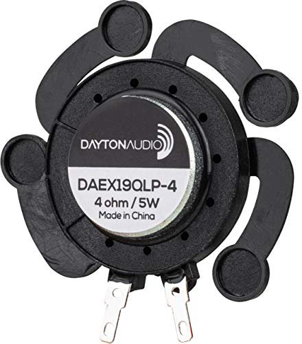 DAYTONAUDIO Dayton Audio DAEX19QLP-4 Quad Feet Low Profile 19mm Exciter 5W 4 Ohm