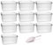 Kunststoffdose 10x 1,7 Liter Plastikdose mit Deckel, BPA-frei, lebensmittelecht inkl. 1 Schaufel