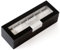 CASE ELEGANCE Collection Edle Uhrenbox aus Holz für 6 Uhren mit Vitrine - Schwarz (Metallclip)