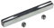 JUVA Perni quadrati in ferro da 8 mm per maniglie e maniglie delle porte – H10261 | Quadrato 8 x 80 mm | Spinta quadrata in acciaio temprato, 1 pezzo – Penna scanalata per coppia di spinta