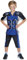 PartyXPeople Football Spieler Kinder Kostüm | Trikot und Hose | Verkleidung American Sports | 2-teilig blau-schwarz 116270-164