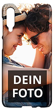 PhotoFancy Handyhülle Samsung Galaxy® A50 Handyhülle mit eigenem Foto Bedrucken – Smartphone Case als personalisierte Schutzhülle (Premium Hardcase Rundum-Druck)