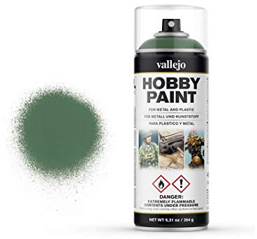 AV Vallejo Hobby Spray Paint 28028 Sick Green (400ml)