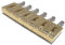 Set di 6 strat in ottone sellato per tremolo o ponte 10,8mm spaziatura