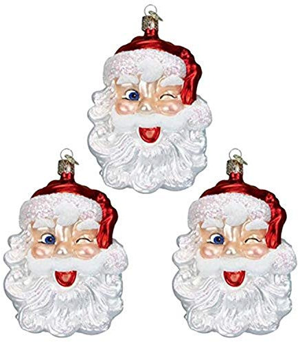 Youning 2020 Weihnachten Dekorationen, Personalisierte Weihnachtsmann mit Maske,Feiertage Dekorationen Weihnachtsmann Weihnachtsbaum Hängen Anhänger Für Weihnachtsbaum Deko, Familienfeier (3PCS)