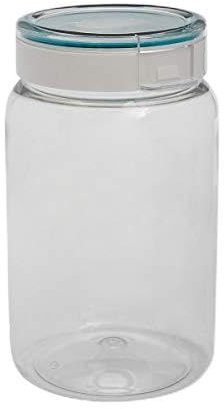 Risecollection Qualité Fine Barbade Transparent en Plastique Bidons - 6 Pièces - Act Transparent # 109 | Rideau-Act-109