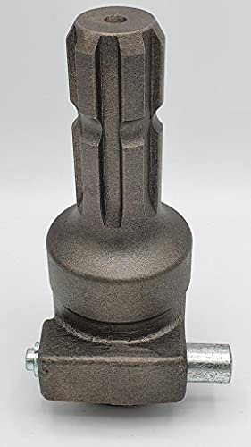 Gorilla Zapfwellenverlängerung 1 3/8-6Z auf 1 3/4-20Z 165mm High Performance Heavy Duty mit Schiebestift für Zapfwelle/Gelenkwelle/Pumpe/Getriebe