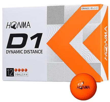 Honma Golfball BT2201 2022 D1, Orange, FF