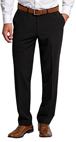 JP 1880 Herren große Größen Übergrößen Menswear L-8XL Hose, Business, FLEXNAMIC®, Baukasten Zeus, bis Gr. 72/36 schwarz 35 705533130-35