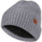HASAGEI Strickmütze Herren Damen Beanie Mütze Thermo Atmungsaktiv Winter Mütze Weiches Fleecefutter Warm Wintermütze Unisex Cuffed Beanie Hats (Grau)