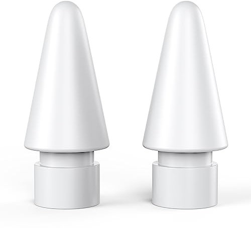 MOGOOD Apple Pencil Replacement Tips - Digital Pen Nibs with Fine Point for Precise Control - Compatible with Apple Pencil 1st/2nd Generation