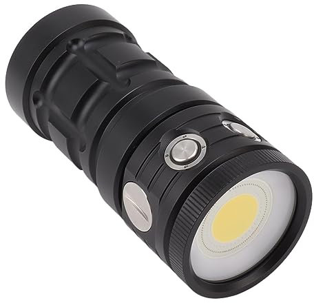 Marhynchus Linterna LED de buceo con luz 18000LM impermeable USB bajo el agua