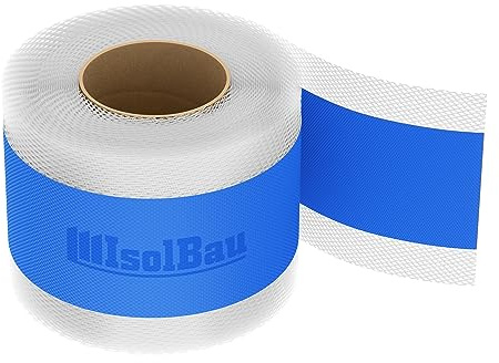 Isolbau Dichtband P2 Blau - 20 m Abdichtband Wasserdichtes Dichtungsband für Sanitär, Dusche, Bad, Fliesen, Balkon und Terrasse, Abdichtung für Innen- & Außenbereich - 120 mm