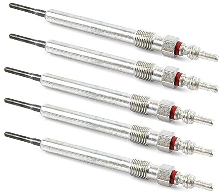 ROBUST 5x Glühkerze für Audi A3 A4 A5 Q2 Porsche Cayenne Macan Panamera Seat Altea Ibiza Leon Skoda Fabia Octavia Superb Volkswagen Caddy Golf Crafter Polo T5 T6 0250403009 03L963319 059998319