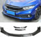 Auto Frontlippe Frontspoiler für Audi A1 A3 A4 A5 A6 A7 A8 B6 B7 B8 B9 C6 C7 C8 D3 D4 D5 D6,Auto Frontstoßstange Splitter Lip Spoiler Canard-Schutz,A/Carbonfiberlook