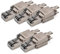 DIGITUS DN-93837 - Connecteur réseau Cat 8.1-5 pièces - Blindé à 360° - Connecteur de Terrain RJ45 Cat8 sans Outil - 2000 MHz - 25GBase-T / 40GBase-T - 25 Gbit/s / 40 Gbit/s - AWG 26/7 à AWG 22/1