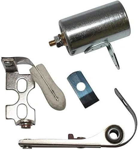 cyclingcolors condensateur à visser + rupteur compatible avec solex 2200 3300 3800 5000 vis platinées moto cyclomoteur vélo