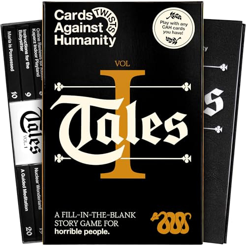 Cards Against Humanity Tales Vol. 1 • A Horrible Fill-in-The-Blank Story Game to Play with Your CAH Cards