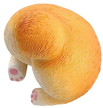 CIYODO Refrigerator Corgi Butt Refrigerator Magnets Fridge Dog Whiteboard Magnetic Animal Butt Animal Fridge Magnets Office Magnets Yellow