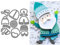 DzIxY Metall-Stanzformen für Kartenherstellung, Patchwork-Design, Weihnachtsmann, Stanzschablonen, Stanzschablonen, Schablonen, Schablonen, Vorlagen