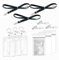 Porte Badges avec Cordon, clips, Porte badge transparent dur,pour Cartes de Proximité, Cartes de Crédit, Cartes d'Identité et Cartes, Porte Carte Bus (3 Set Vertical)