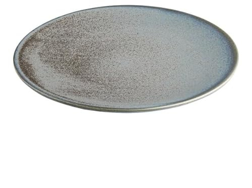 Olympia Ember Porcelain Coupe Plates 230mm 9 Inch, Blue (Pack of 6) | Commercial-grade crockery built to withstand heavy daily use in busy restaurants, cafes, and professional kitchens.