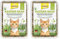 GimCat Erba per Gatti 150g, Erba per Gatti a Riproduzione Rapida in Soli 5-8 giorni, 1 ciotola, 1 x 150 g (Confezione da 2)
