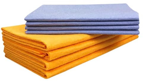 TocaFeank Mirac-le Shammy | Ultra-saugfähiges Mirac-le Cleaning Shammy | Cozy Home Shammy Tuch | Mehrzweck-Wunder-Reinigungstücher | Wiederverwendbares Vlies-Shammy-Handtuch