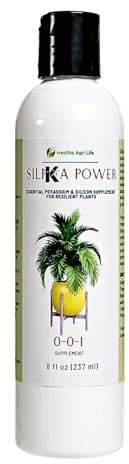 SiliKa Power – Premium Liquid Silica Plant Fertilizer and Supplement (8 oz) to Strengthen, Protect and Boost Growth