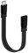 HuaLiSiJi Cable Alargador Tipo C USB C 2.0 Carga y Datos Plano Cable USB C Macho Hembra para Celular, Tableta (Cabeza Recta, 0.3 m)