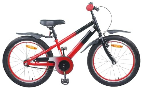 vidaXL Kinderfahrrad Stahl Fahrrad Jugend Anfänger Radfahren für Outdoor