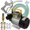 BOMBA DIESEL - BOMBA EXTRACCIÓN DIESEL - BOMBA DE TRANSFERENCIA - BOMBA COMBUSTIBLE - BOMBA TRASVASE GASOLIO - BOMBA AUTOCEBANTE - Diesel Standard-4 kit completo con MANGUERA, PISTOLA y ACCESORIOS