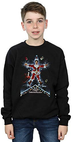 ABSOLUTECULT National Lampoon's Jungen Christmas Vacation Poster Sweatshirt Schwarz 7-8 Years