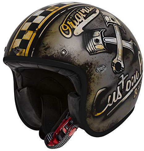 Premier HELM LE PETIT CLASSIC OP 9 BM,BRAUN/OCHER/SCHWARZ,S