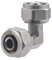 Coude égal à compression pour tube Multicouche - Ø tube: 16