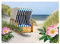 Ideen mit Herz 5D Diamond Painting | Diamant Painting Set | Motiv: 35 x 25 cm | Leinwand: 30 x 40 cm | runde Steinchen | inkl. Zubehör | Verschiedene Bilder zur Auswahl (Strandkorb)