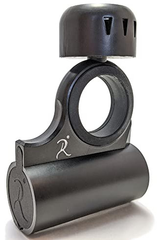 Torch Ring: 350 Lumen LED Wearable Finger Light - Hands-Free Flashlight for Runners, Walkers, & Dog Walkers, USB Rechargeable, IPX4 Waterproof, 4 Silicone Size Adjusters, 4 Brightness Modes