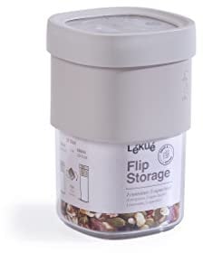 Lékué Vorratsdosen Flip Storage M, Grau