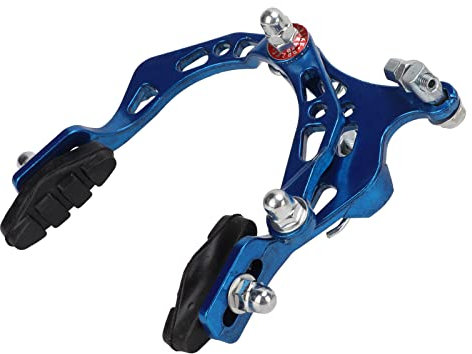 Alomejor Bike Brake Caliper Bike Rim Brake Front/Rear Brake Caliper for Motorcycle Mountain Bike(blue)