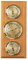 SELVA Wetterstation, made in Germany, mit Barometer, Thermometer und Hygrometer, Farbe:Eiche/Hell