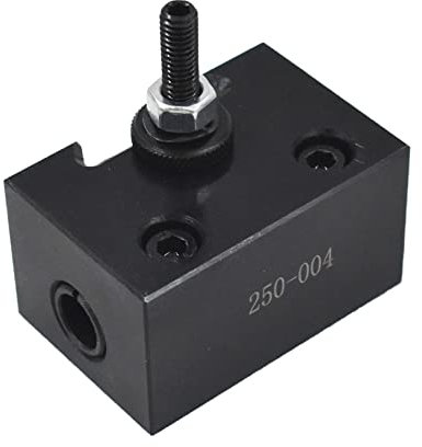 raseparter 250-004 Tool Post CNC Lathe Tool Post Holder for Mini Lathe OXA Cut Off Tool Holder