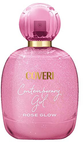 Enrico Coveri Contemporary Girl ROSE GLOW EDP Profumo Donna 100ml | Eau De Parfum Intrigante Ed Audace | Profumi Donna a base di Rosa centifolia